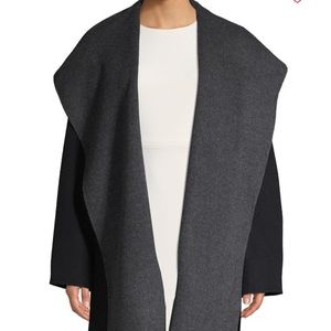 Vince wool-blend hooded coat- never worn!!